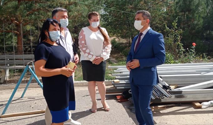 Оглянули стан реконструкції відділення екстреної невідкладної медицини КНП «Біловодська багатопрофільна лікарня»