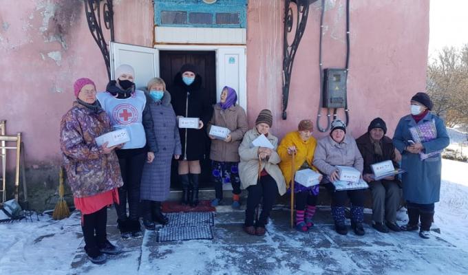 Відвідали  будинок для літніх людей у с. Євсуг