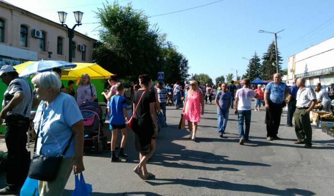 Відбувся передсвятковий ярмарок до Дня незалежності України