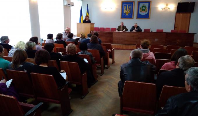 Голова райдержадміністрації провів чергову апаратну нараду    