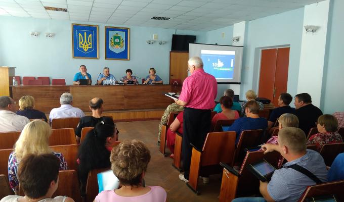 Відбулося засідання дев`ятнадцятої сесії районної ради  сьомого скликання
