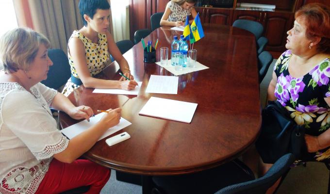 У Біловодському районі з робочою поїздкою побувала заступник голови облдержадміністрації Ольга Лішик