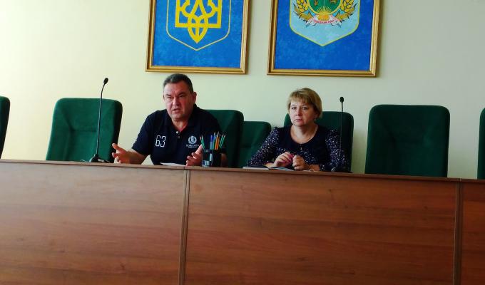 Голова райдержадміністрації провів  робочу нараду    