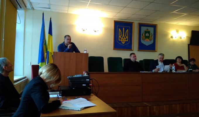 Голова районної державної адміністрації Андрій Грачов взяв участь у черговому засіданні двадцять третьої сесії районної ради
