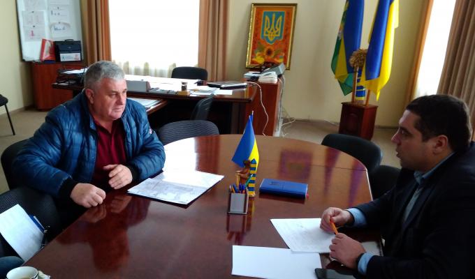 Заступник голови облдержадміністрації провів виїзний прийом громадян в районі
