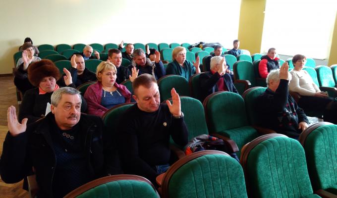 Голова районної державної адміністрації Андрій Грачов взяв участь у позачерговому засіданні двадцять п`ятої сесії районної ради