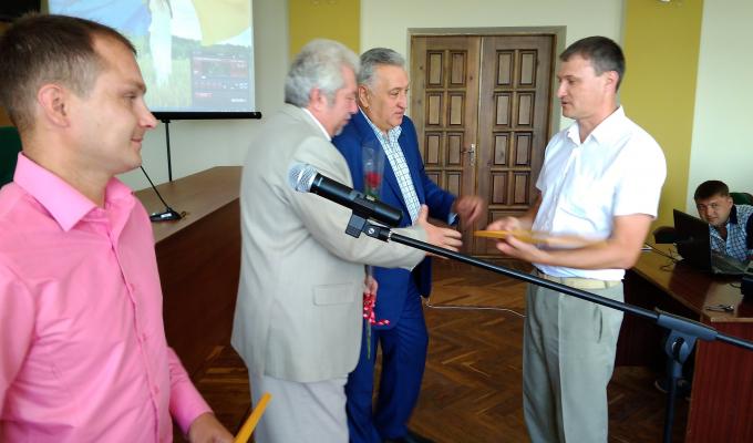 Відбулися урочистості з нагоди 22-ї річниці Конституції України 