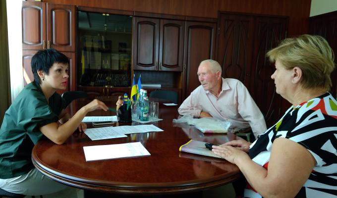 Робоча поїздка заступника голови Луганської обласної державної адміністрації Ольги Лішик до Біловодського району