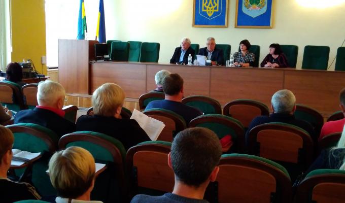 Відбулося засідання двадцять сьомої сесії районної ради  сьомого скликання