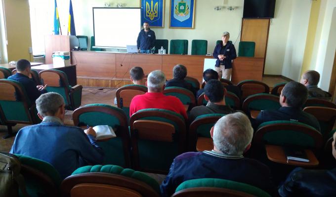 Заняття з протимінної безпеки  