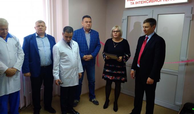 Урочисте відкриття відділення анестезіології та інтенсивної терапії КЗ «Біловодська центральна районна лікарня» та хірургічного відділення після проведення капітального ремонту