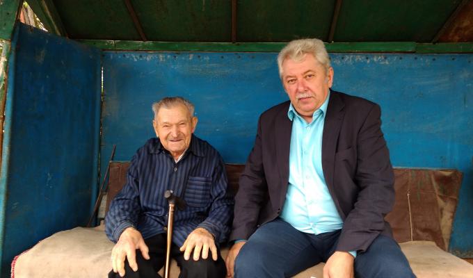 Привітали ветерана   