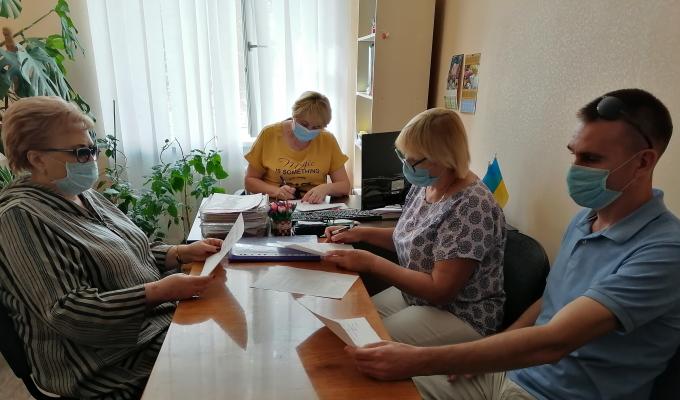 Відбулося засідання комісії  з призначення  (відновлення) соціальних виплат внутрішньо переміщеним особам