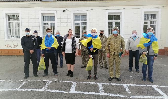 Відбулися урочисті проводи до лав Збройних Сил України