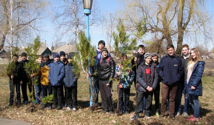 Акція «Посади дерево миру»