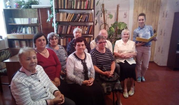 Лекція в Біловодському територіальному центрі соціального обслуговування.