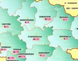 За минулу добу в Луганській області зареєстровано 31 новий випадок захворювання на COVID-19.