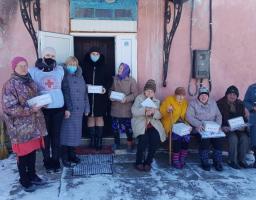 Відвідали  будинок для літніх людей у с. Євсуг