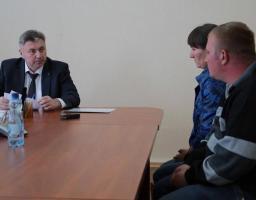 Голова Луганської облдержадміністрації – керівник обласної військово-цивільної адміністрації Юрій Гарбуз провів особистий прийом громадян