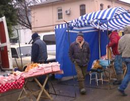 Сільськогосподарський ярмарок в селищі Біловодськ