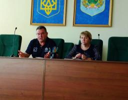 Голова райдержадміністрації провів  робочу нараду    