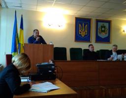 Голова районної державної адміністрації Андрій Грачов взяв участь у черговому засіданні двадцять третьої сесії районної ради