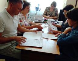 Відбулося засідання комісії  з призначення  (відновлення) соціальних виплат внутрішньо переміщеним особам