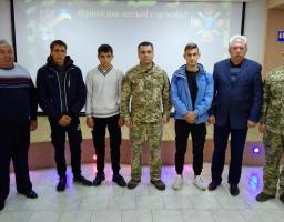 Призовників Біловодщини урочисто провели до лав Української армії
