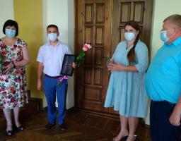 Урочисте привітання медичних працівників 