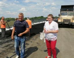 Ремонт доріг в районі продовжується