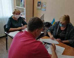Відбулося засідання комісії  з призначення  (відновлення) соціальних виплат внутрішньо переміщеним особам